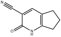 2-OXO-2,5,6,7-TETRAHYDRO-1H-[1]PYRINDINE-3-CARBONITRILE 구조식 이미지