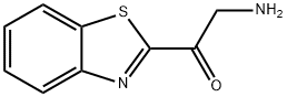 Ethanone, 2-amino-1-(2-benzothiazolyl)- (9CI) Structure