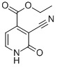 이소니코틴산,3-CYANO-1,2-DIHYDRO-2-OXO-,에틸에스테르 구조식 이미지