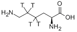 L-LYSINE, [4,5-3H(N)]- Structure