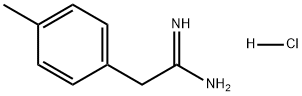 Benzeneethanimidamide, 4-methyl-, hydrochloride (1:1) Structure