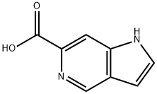 1H-Pyrrolo[3,2-c]pyridine-6-carboxylic acid Structure