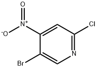 5-broMo-2-클로로-4-니트로피리딘 구조식 이미지