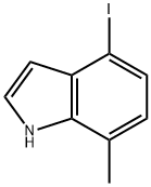 1H-Indole, 4-iodo-7-Methyl- Structure