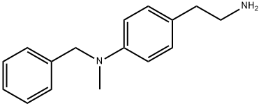 4-(2-a미노에틸)-N-벤질-N-메틸벤제나 구조식 이미지