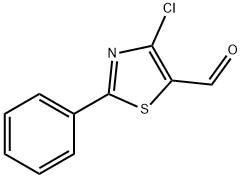 4-Chloro-2-phenylthiazole-5-carbaldehyde Structure