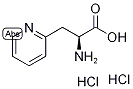 (S)-2-AMino-3-(pyridin-2-yl)propanoic acid dihydrochloride 구조식 이미지