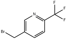 5-(bromomethyl)-2-(trifluoromethyl)pyridine 구조식 이미지