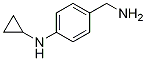 N-Cyclopropyl-4-aminobenzylamine 구조식 이미지