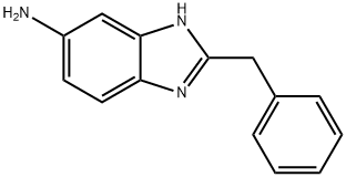 2-Benzyl-1H-benzoimidazol-5-ylamine 구조식 이미지