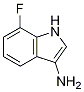 1H-Indol-3-aMine, 7-fluoro- 구조식 이미지