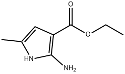 ETHYL 2-AMINO-5-METHYL-1H-PYRROLE-3-CARBOXYLATE Structure