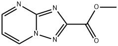 [1,2,4]Triazolo[1,5-a]pyrimidine-2-carboxylic acid methyl ester 구조식 이미지