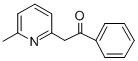 2-(6-methylpyridin-2-yl)-1-phenyl-ethanone Structure