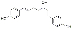 1,7-Bis(4-hydroxyphenyl)hept-6-en-3-ol 구조식 이미지