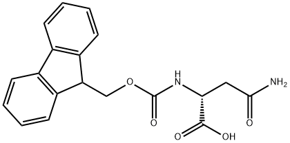 Fmoc-D-Asparagine Structure