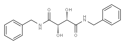 N,N'-DIBENZYL-D-TARTRAMIDE Structure