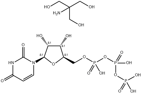 URIDINE5'-트리포스페이트트리스염 구조식 이미지