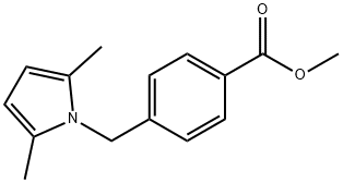 Methyl 4-[(2,5-diMethyl-1H-pyrrol-1-
yl)Methyl]benzoate Structure