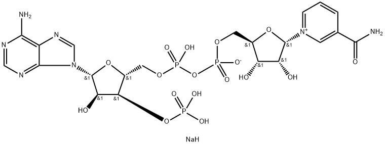 ALPHA-NADP SODIUM SALT Structure