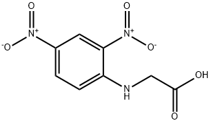 N-(2,4-DINITROPHENYL)GLYCINE 구조식 이미지