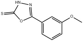 5-(3-METHOXYPHENYL)-1,3,4-OXADIAZOLE-2-THIOL Structure