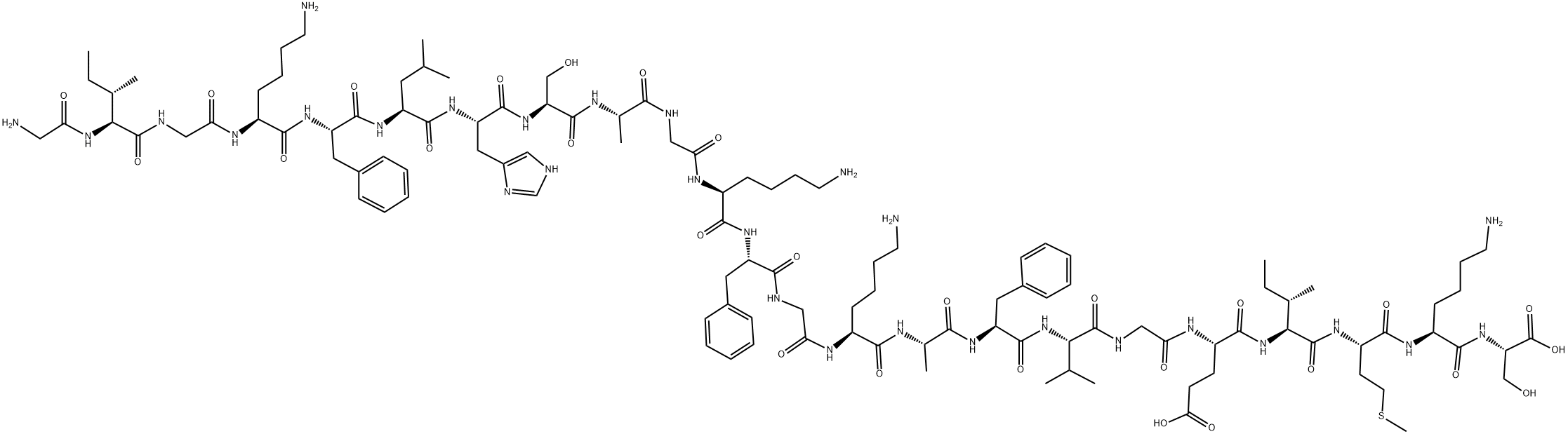 MAGAININ I Structure