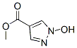 1H-Pyrazole-4-carboxylicacid,1-hydroxy-,methylester(9CI) Structure
