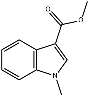 1-methylindole-3-carboxylic acid methyl ester Structure