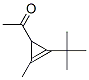 Ethanone, 1-[2-(1,1-dimethylethyl)-3-methyl-2-cyclopropen-1-yl]- (9CI) Structure