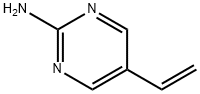 2-Pyrimidinamine, 5-ethenyl- (9CI) 구조식 이미지