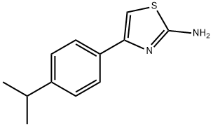 2-Amino-4-(4-isopropylphenyl)- thiazole  Structure