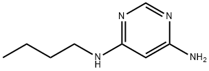 N4-butyl-pyrimidine-4,6-diyldiamine Structure