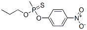 Methylphosphonothioic acid O-(4-nitrophenyl)O-propyl ester Structure