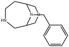 10-Benzyl-8-oxa-3,10-diaza-bicyclo[4.3.1]decane 구조식 이미지