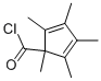 2,4-Cyclopentadiene-1-carbonyl chloride, 1,2,3,4,5-pentamethyl- (9CI) Structure