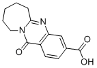 12-OXO-6,7,8,9,10,12-HEXAHYDRO-AZEPINO[2,1-B]QUINAZOLINE-3-CARBOXYLIC ACID 구조식 이미지