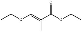 Ethyl (2E)-3-ethoxy-2-methylprop-2-enoate, Ethyl trans-3-ethoxy-2-methylacrylate Structure