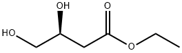 (3S)-3,4-Dihydroxybutanoic acid ethyl ester Structure