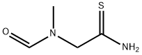 Ethanethioamide, 2-(formylmethylamino)- (9CI) Structure