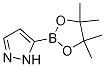 1H-Pyrazole, 5-(4,4,5,5-tetraMethyl-1,3,2-dioxaborolan-2-yl)- 구조식 이미지