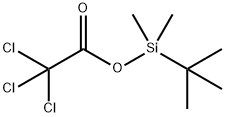 tert-butyldimethylsilyl trichloroacetate 구조식 이미지