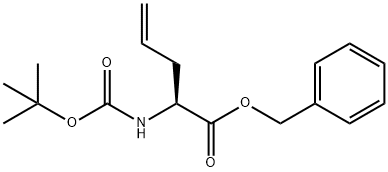 (S)-2-BOC-AMINO-PENT-4-ENOIC ACID BENZYL ESTER Structure