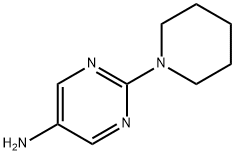 2-(1-piperidinyl)-5-pyrimidinamine Structure
