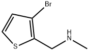 n-[(3-bromothien-2-yl)methyl]-n-methylamine 구조식 이미지