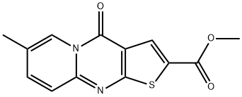 Метил 7-метил-4-оксо-4Н-пиридо [1,2-а] тиено [2,3-D] пиримидин-2-карбоновой кислоты структурированное изображение