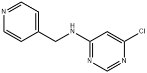 6-Chloro-N-(4-pyridinylmethyl)-4-pyrimidinamine Structure