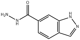 1H-Indazole-6-carbohydrazide Structure