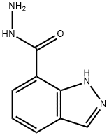1H-Indazole-7-carboxylic acid hydrazide Structure