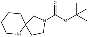 2,6-Diazaspiro[4.5]decane-2-carboxylic acid, 1,1-diMethylethyl ester Structure